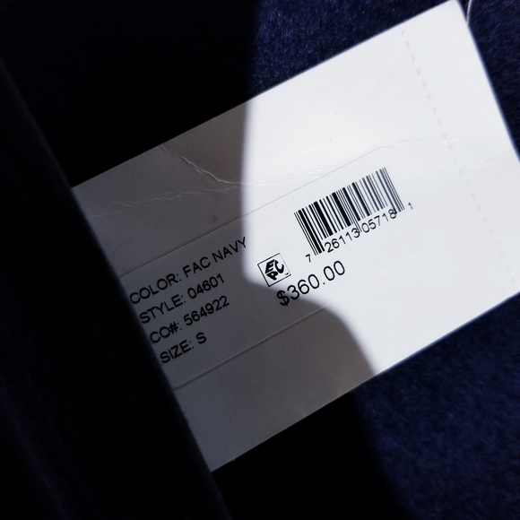 New Lauren Ralph Lauren Navy Coat - Picture 10 of 10